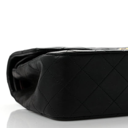 Chanel Lambskin Quilted Small Double Flap Black 8 of 10