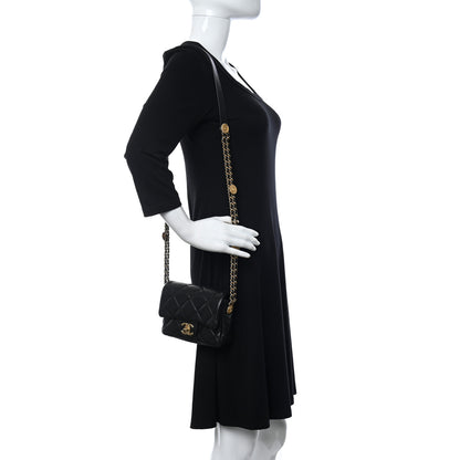 Chanel Caviar Quilted Mini Twist Your Buttons Flap Black 2 of 11