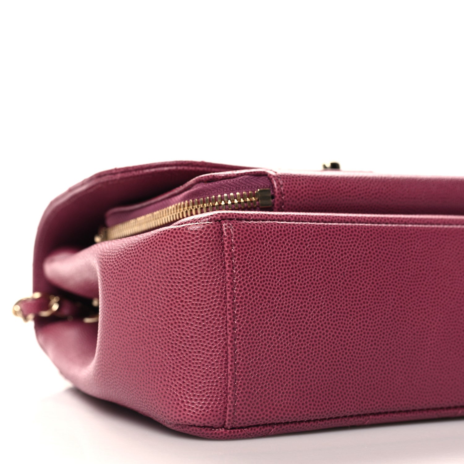 Chanel Caviar Quilted Medium Business Affinity Flap Dark Pink 9 of 11