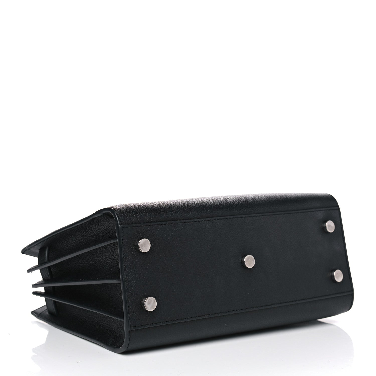 Saint Laurent Grained Calfskin Small Sac De Jour Black 4 of 10
