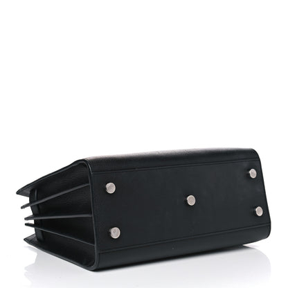 Saint Laurent Grained Calfskin Small Sac De Jour Black 4 of 10