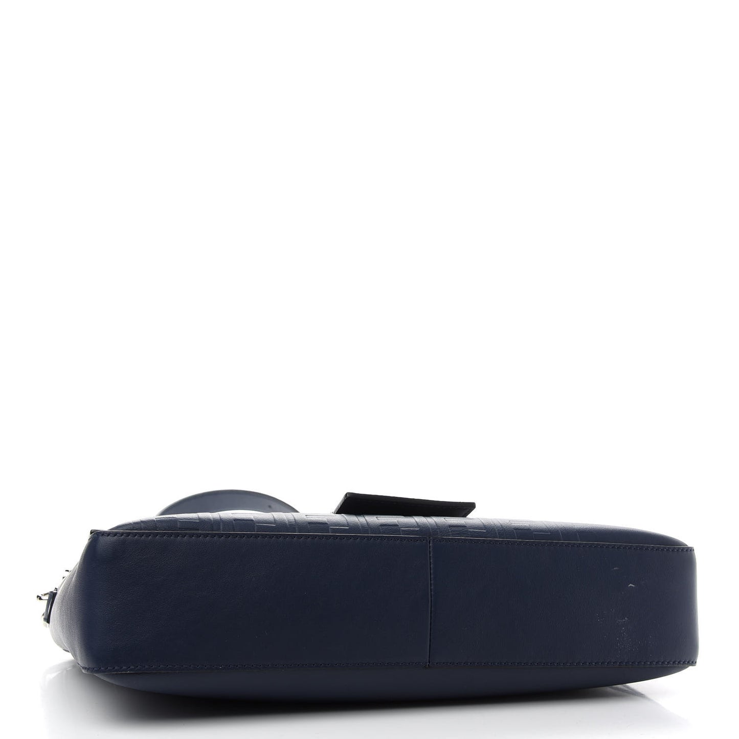 Vitello Grace FF Gradient Embossed Large Baguette Blueberry