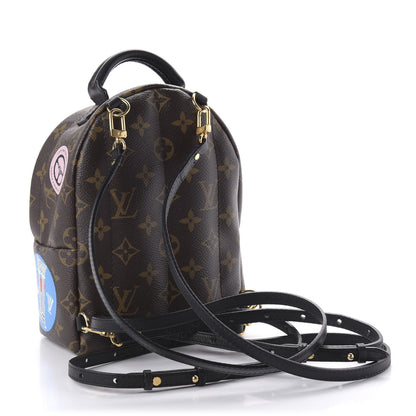 Louis Vuitton Monogram World Tour Palm Springs Backpack Mini 2 of 8