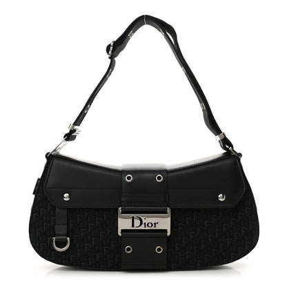 Christian Dior Monogram Calfskin Street Chic Columbus Ave Bag Black 1 of 13