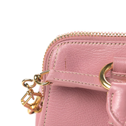 Miu Miu Goatskin Madras Bauletto Rosa 15 of 17