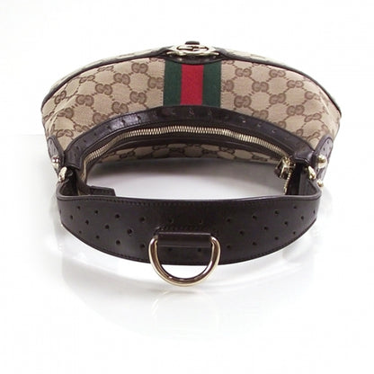 Gucci Monogram Signature Reins Shoulder Bag 4 of 11