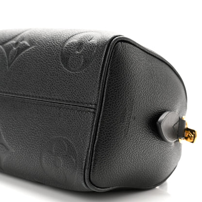 Louis Vuitton Empreinte Monogram Giant Speedy Bandouliere 20 Black 9 of 9
