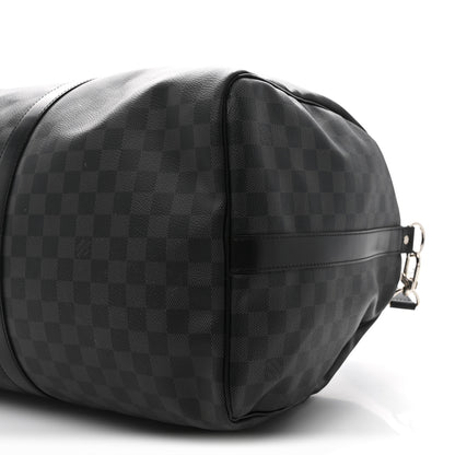 Louis Vuitton Damier Graphite Keepall Bandouliere 55 9 of 10