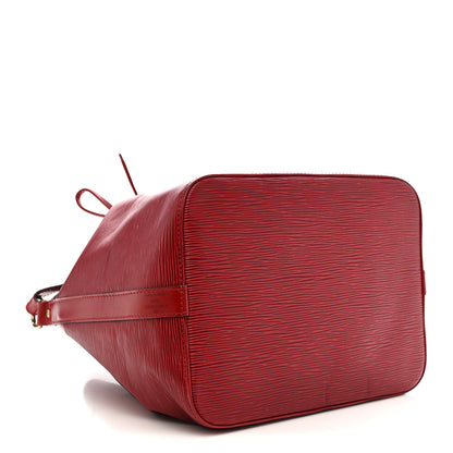 Louis Vuitton Epi Petit Noe Castillan Red 4 of 12
