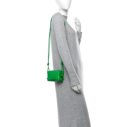 Bottega Veneta Nappa Intrecciato Candy Loop Camera Bag Parakeet 2 of 7