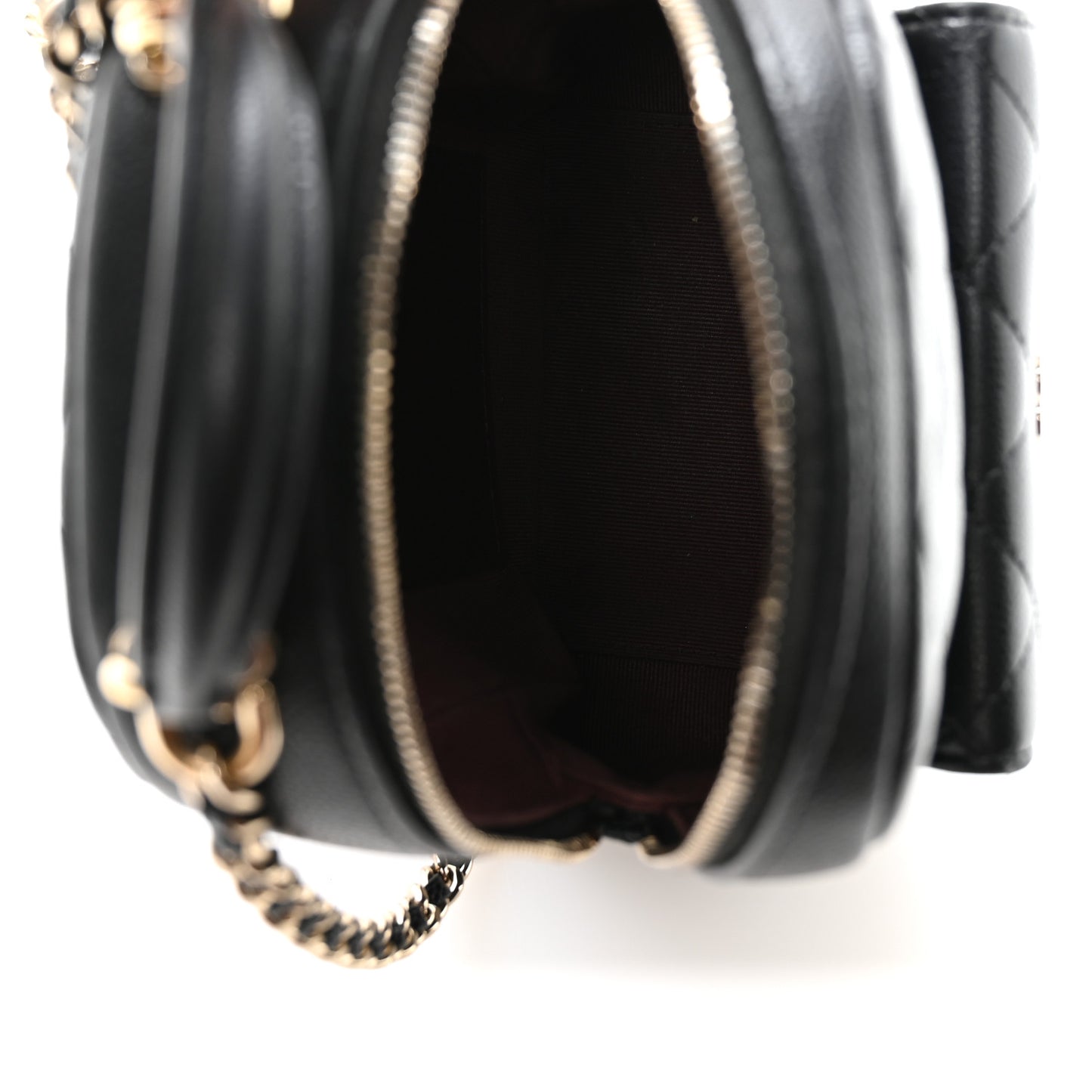 Caviar Quilted CC Mini Classic Backpack Black