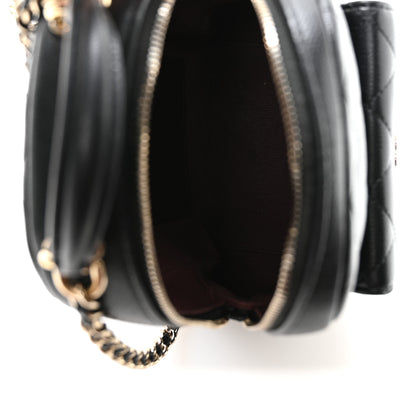Chanel Caviar Quilted CC Mini Classic Backpack Black 5 of 10