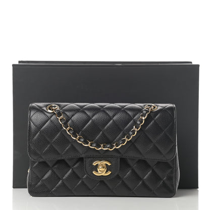 Chanel Caviar Quilted Small Double Flap Black 13 of 13