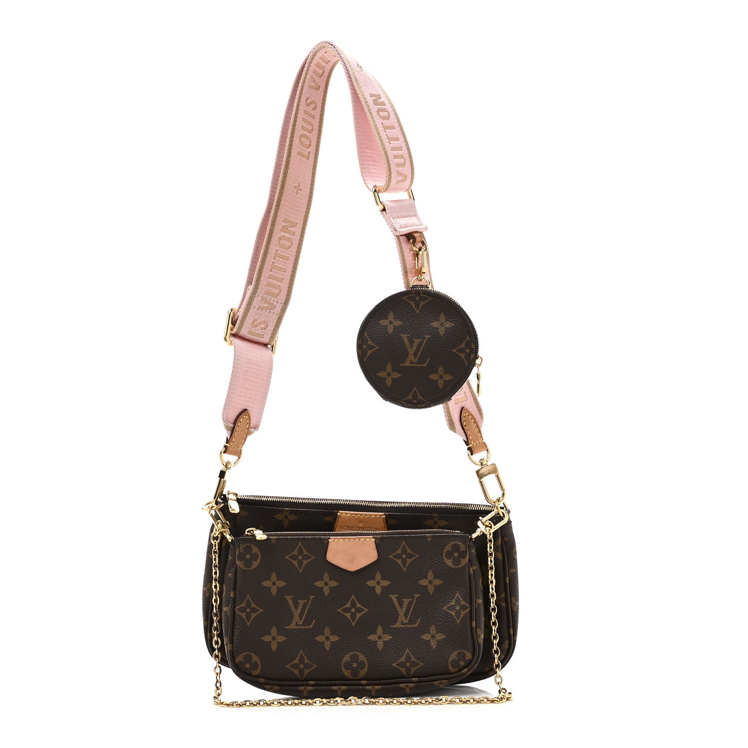 Louis Vuitton Monogram Multi Pochette Accessories Rose Clair 1 of 10