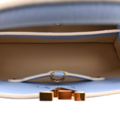 Louis Vuitton Taurillon MiniMe Capucines BB Candy Blue 7 of 11