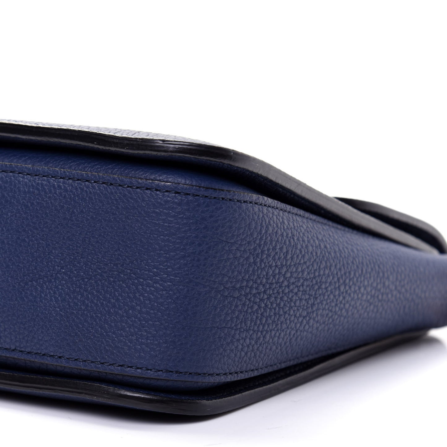 Soft Grained Calfskin Small Jackie Shoulder Bag Classic Blue Marine