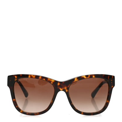 Chanel Acetate Runway Square Sunglasses 5380 Dark Tortoise 2 of 7
