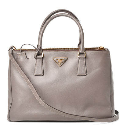 Prada Saffiano Medium Galleria Double Zip Tote Argilla 1 of 10