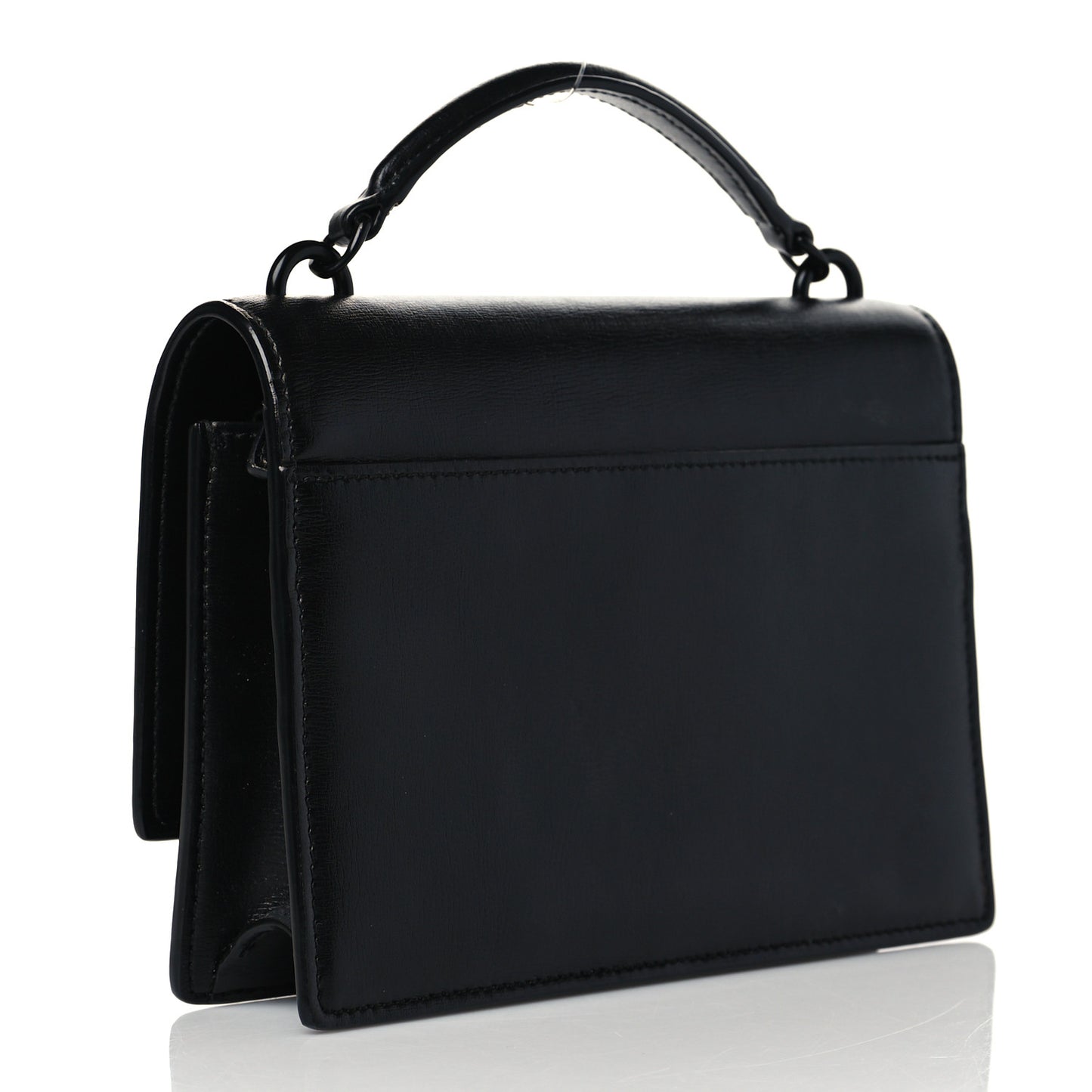 Calfskin Monogram Sunset Chain Wallet Black