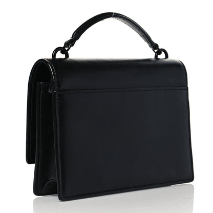 Saint Laurent Calfskin Monogram Sunset Chain Wallet Black 2 of 10