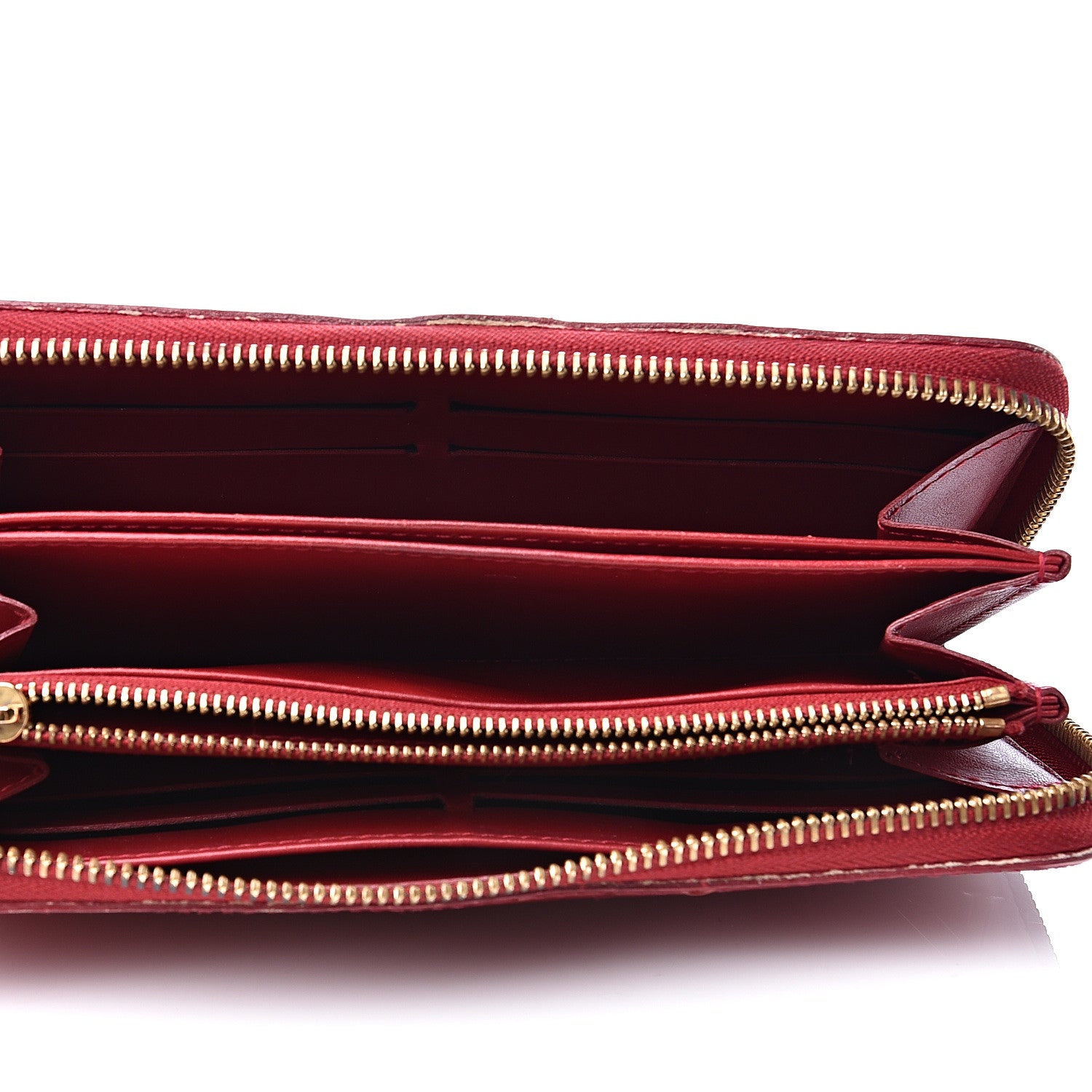 Louis Vuitton Vernis Zippy Wallet Pomme D'Amour 4 of 14
