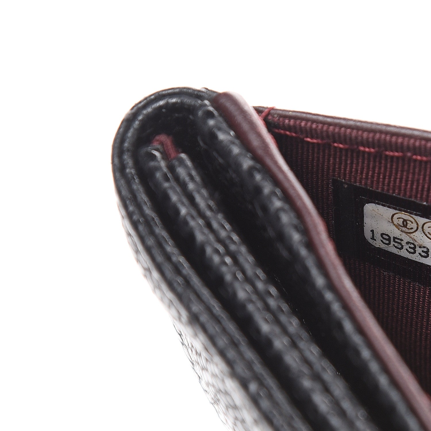 Chanel Caviar Quilted Compact French Flap Wallet Black 7 of 12