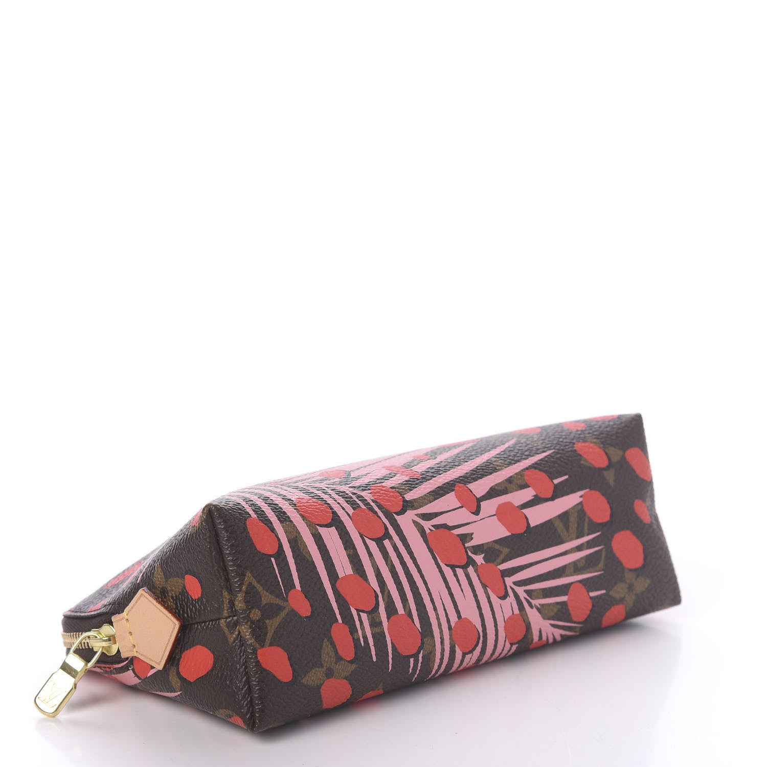 Louis Vuitton Monogram Jungle Dots Cosmetic Pouch Sugar Pink Poppy 4 of 9