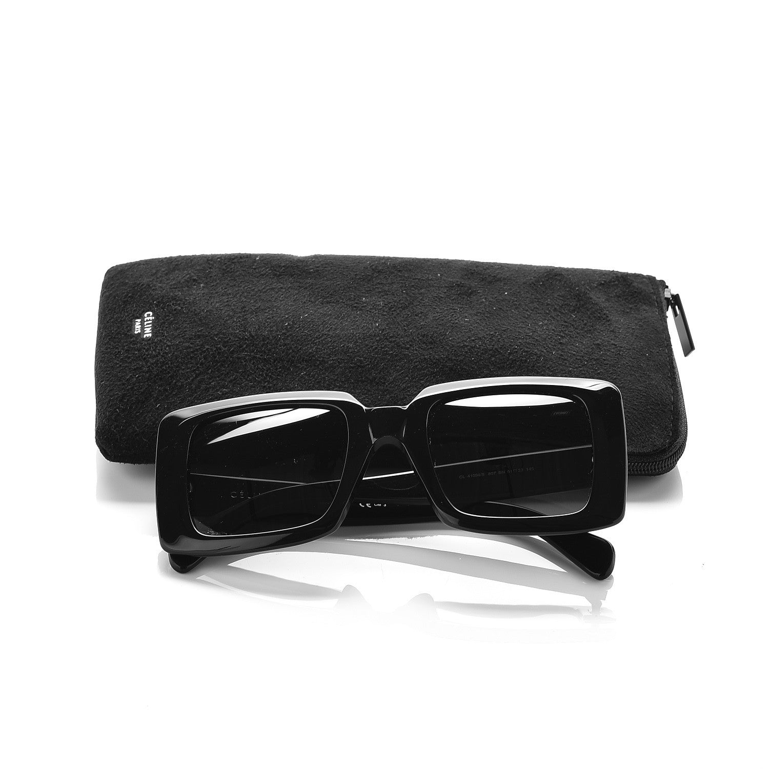 Celine Square Sunglasses CL 41094/S Black 7 of 7