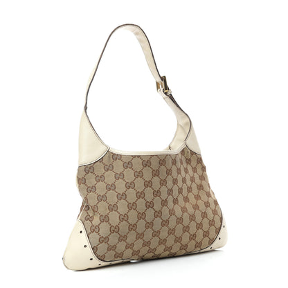 Gucci Monogram Punch Hobo White 3 of 10