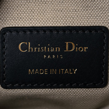 Christian Dior Oblique Mini Saddle Bag Blue 6 of 13