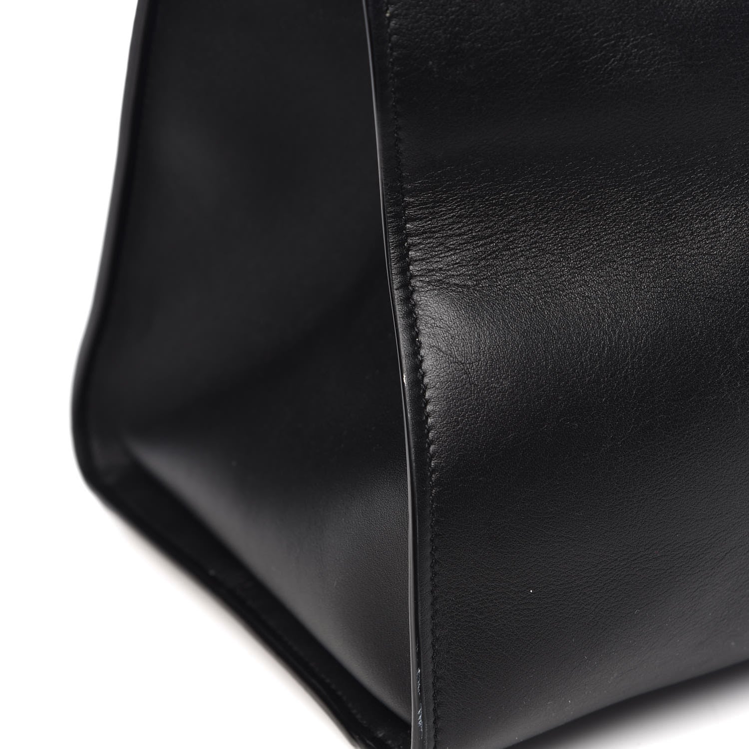 Saint Laurent Calfskin Large Manhattan Shopper Tote Black 9 of 13