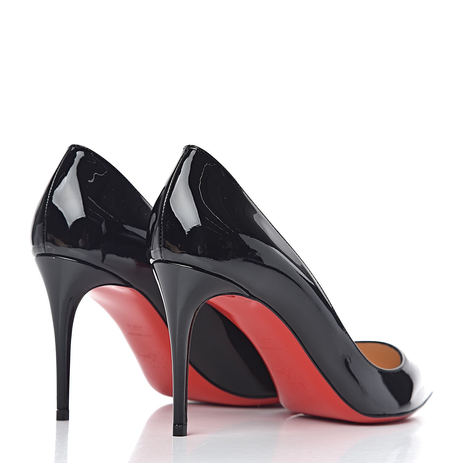 Christian Louboutin Patent Pigalle Follies 85 Pumps 38.5 Black 4 of 8