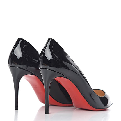 Christian Louboutin Patent Pigalle Follies 85 Pumps 38.5 Black 4 of 8