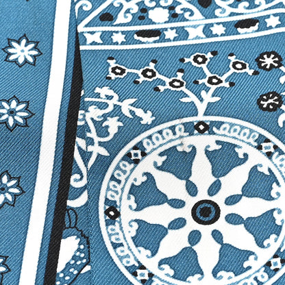 Hermes Silk Peuple Du Vent Bandana Twilly 4 of 4