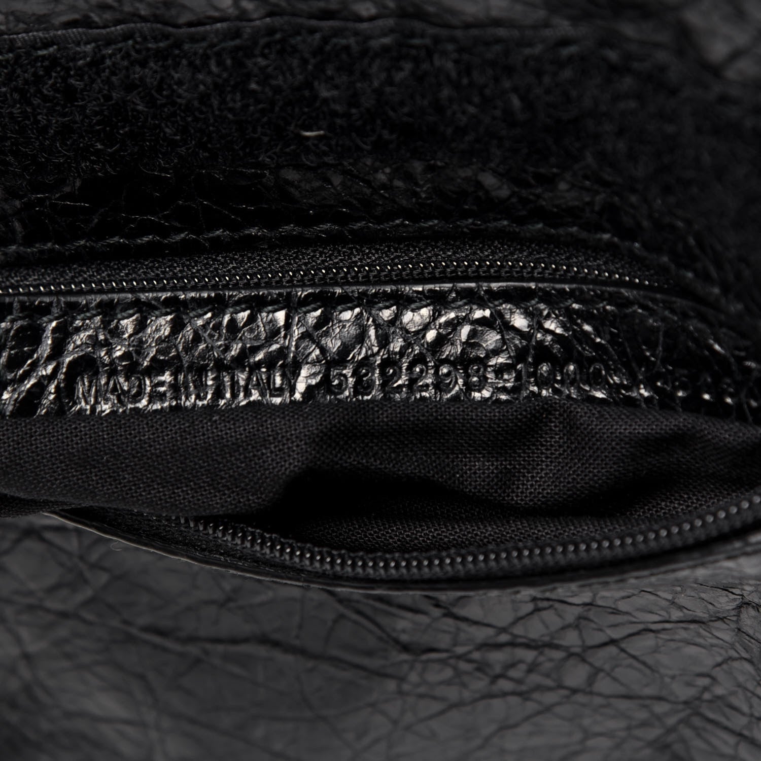 Balenciaga Agneau Arena Small Explorer Crossbody Pouch Black 7 of 10