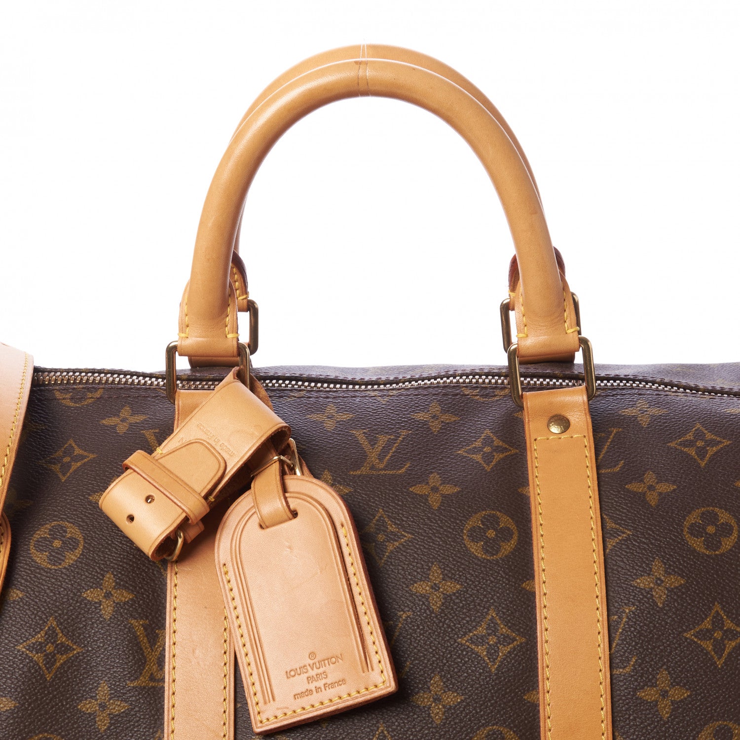 Louis Vuitton Monogram Keepall Bandouliere 55 7 of 9