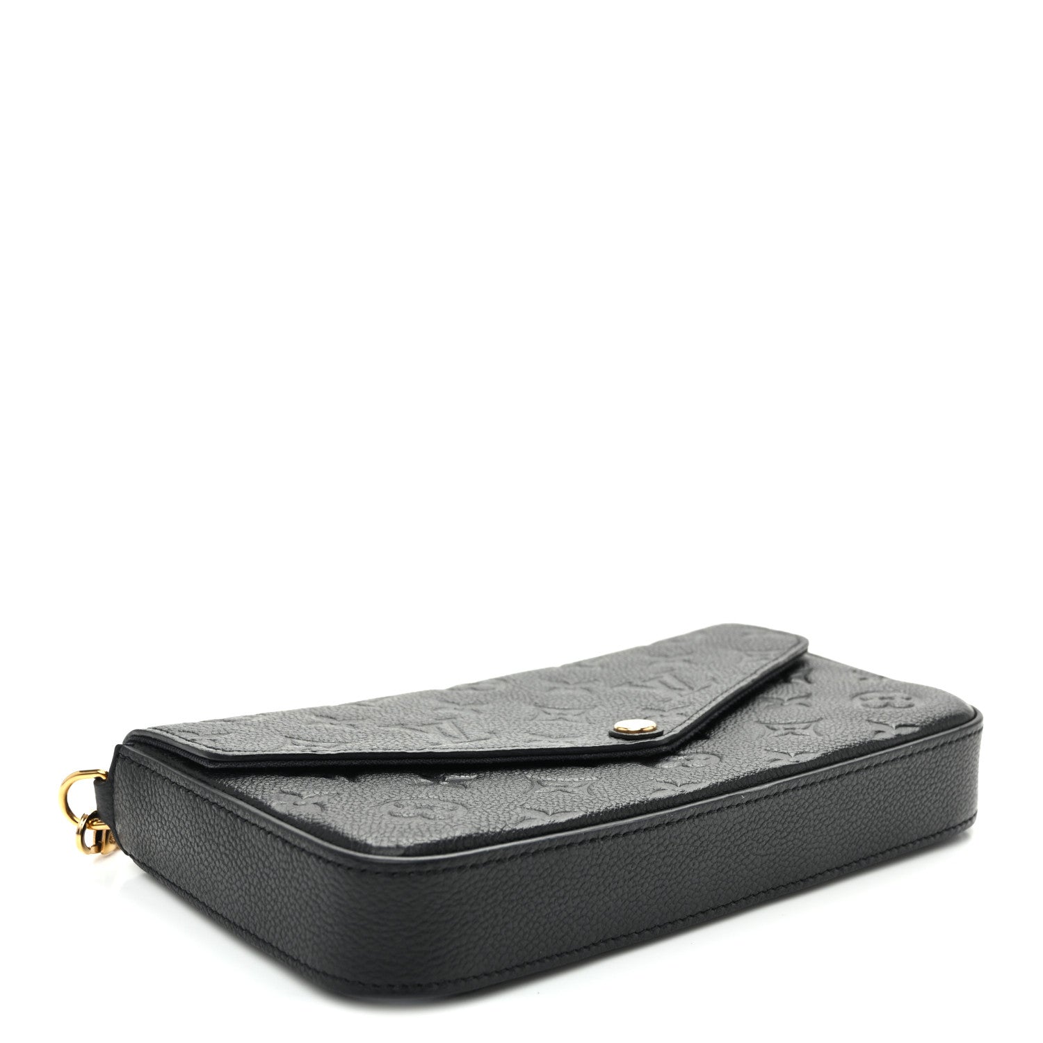 Louis Vuitton Empreinte Pochette Felicie Chain Wallet Black 5 of 11