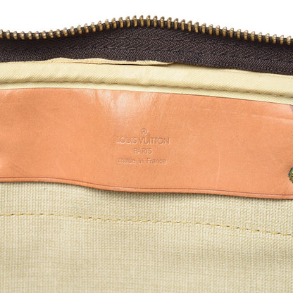 Louis Vuitton Monogram Alize 2 Compartment Luggage Travel Bag 7 of 28