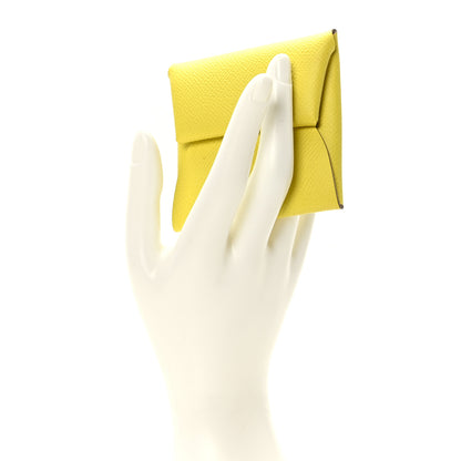Hermes Epsom Bastia Coin Purse Lime 2 of 10