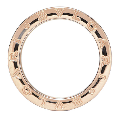 Bulgari 18K Rose Gold Brown Marble B.Zero1 Four-Band Ring 52 6 4 of 5