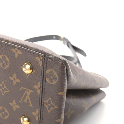 Louis Vuitton Monogram Flower Tote Black 6 of 15