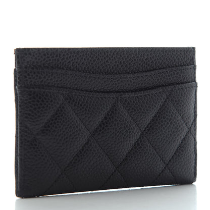 Chanel Caviar Quilted Card Holder Black 3 of 8