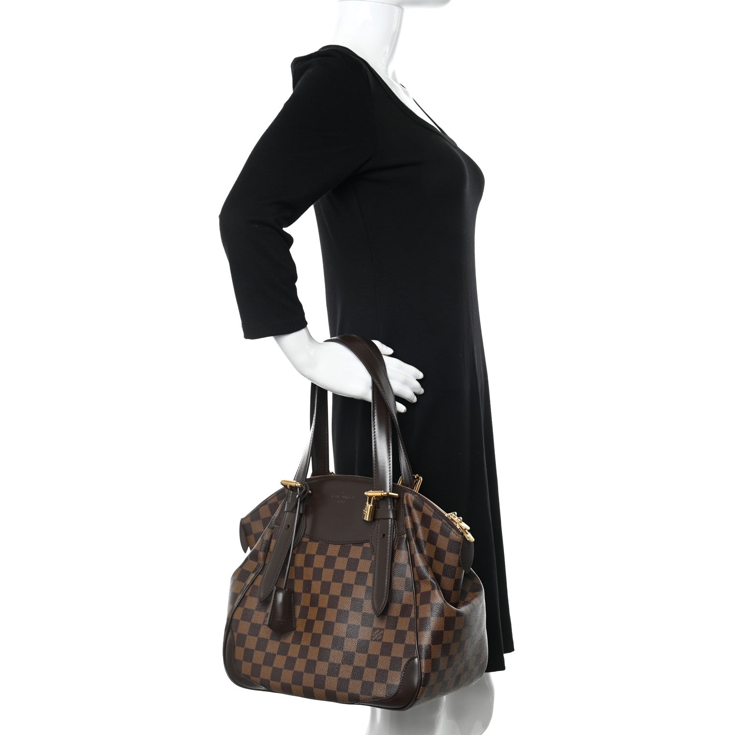Louis Vuitton Damier Ebene Verona MM 2 of 10