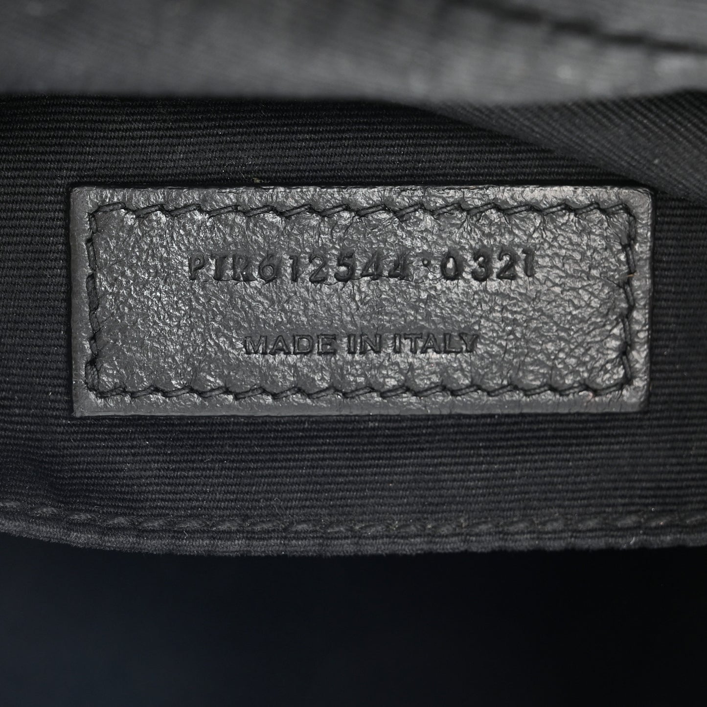 Calfskin Matelasse Monogram Lou Camera Bag Black