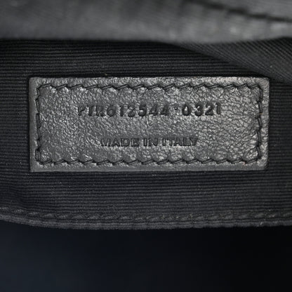 Saint Laurent Calfskin Matelasse Monogram Lou Camera Bag Black 7 of 16