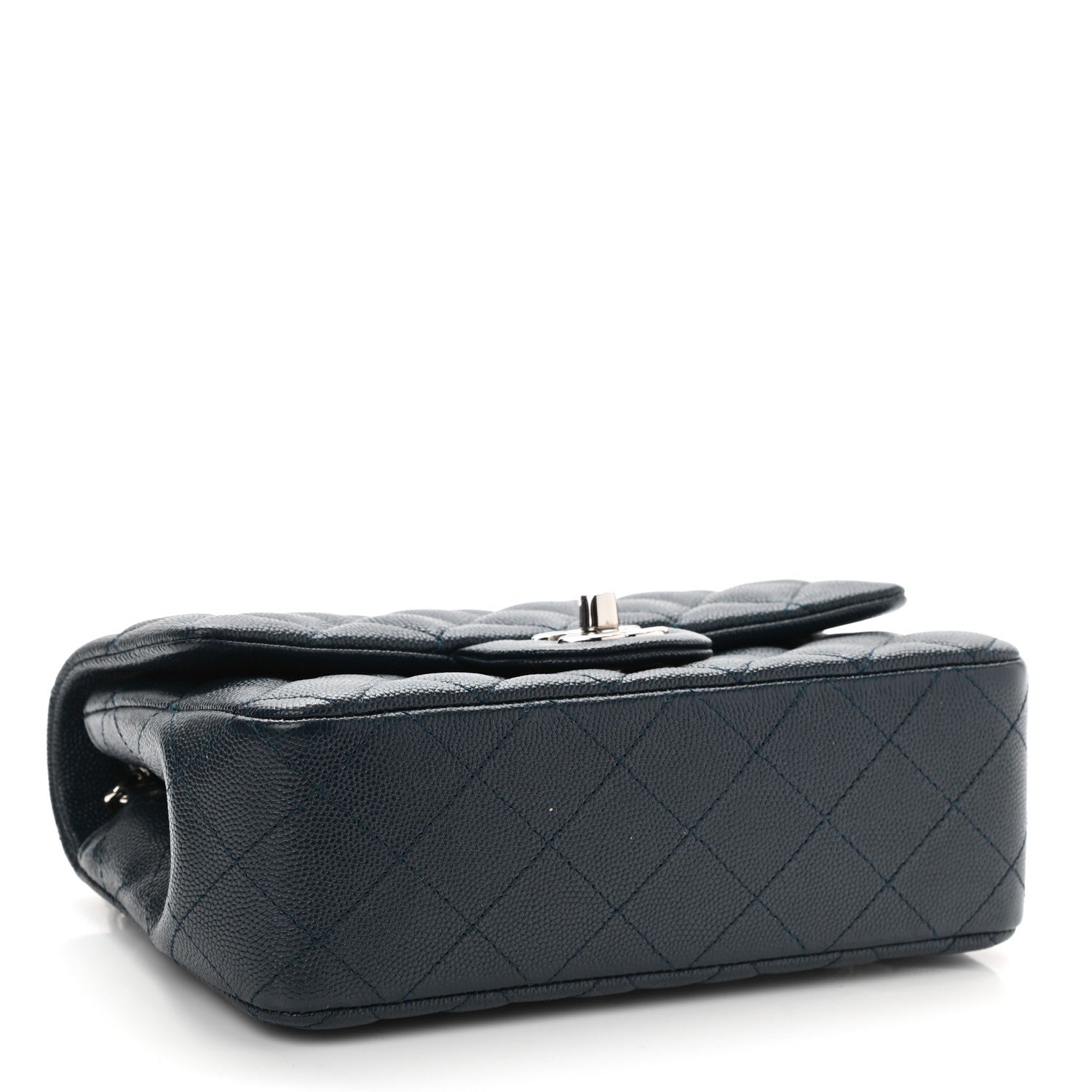 Chanel Caviar Quilted Mini Rectangular Flap Navy 4 of 11