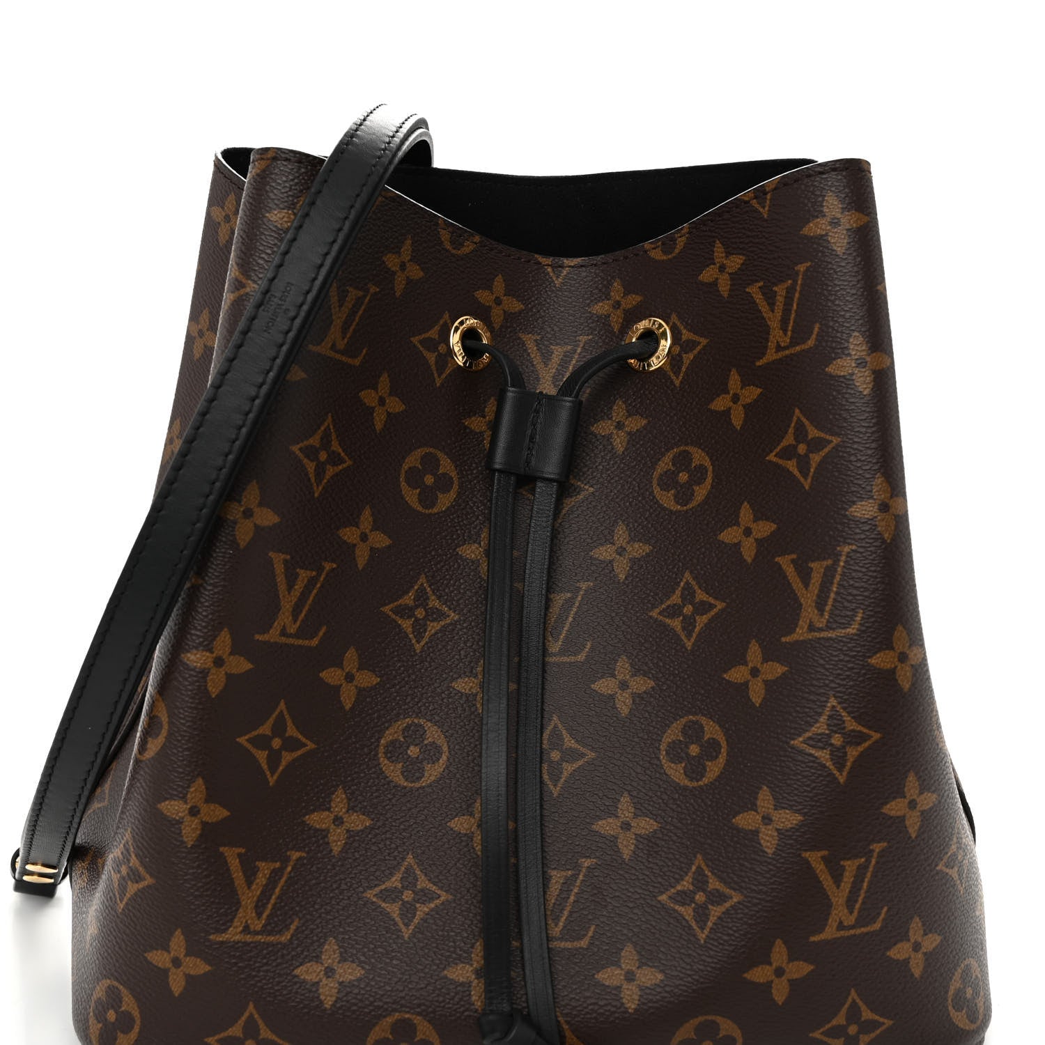 Louis Vuitton Monogram Neonoe MM Black 8 of 10