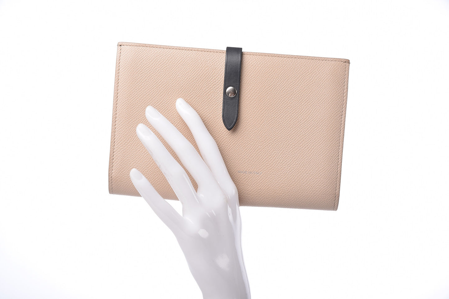 Calfskin Large Multifunction Strap Wallet Ballerina