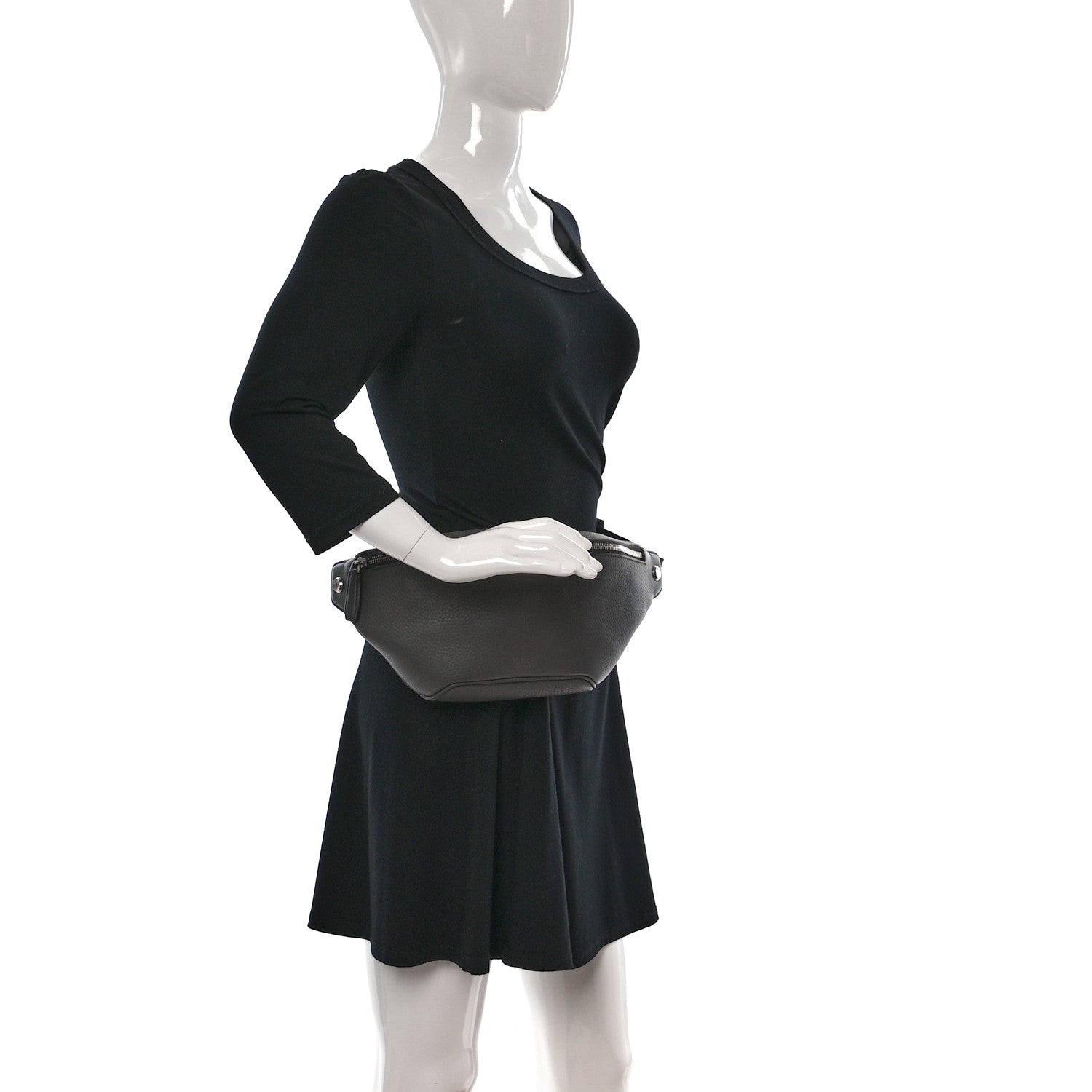 Mulberry Calfskin Urban Belt Bag Grey 2 of 9