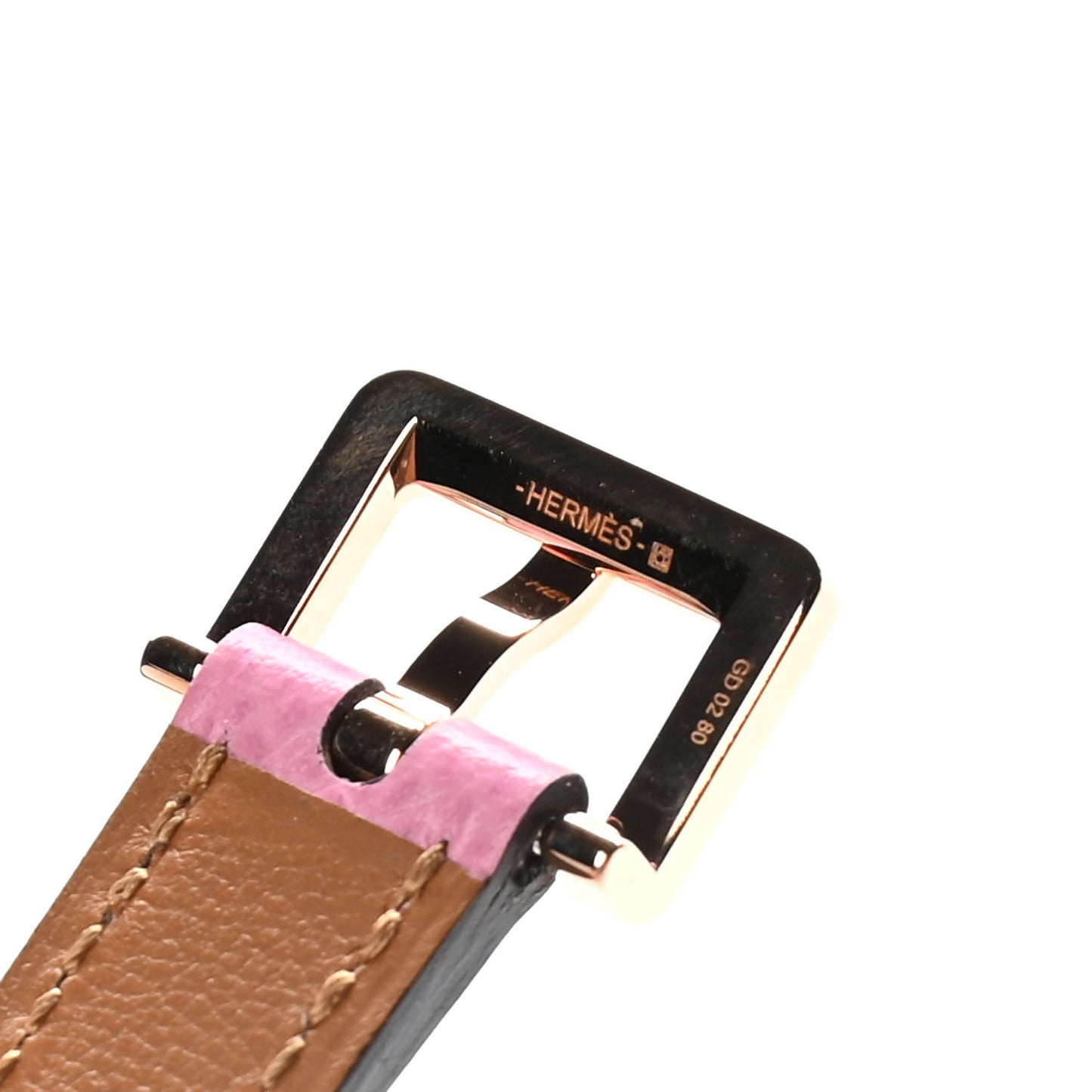 Epsom 15mm Pop H Belt 85 5P Pink
